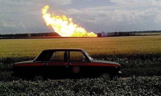 Украина: взрыв на газопроводе
