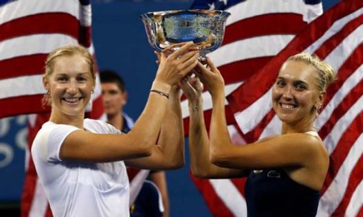 Российские теннисистки выиграли парный разряд US Open-2014