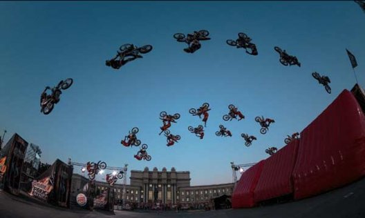 Неожиданный дебют на шоу Adrenaline FMX Rush в Москве (+видео)