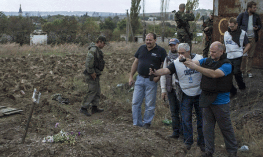 Под Донецком нашли около 40 тел мирных жителей