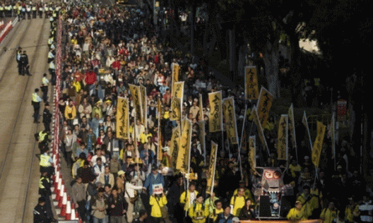 Гонконг: это похоже на восстание (+видео)