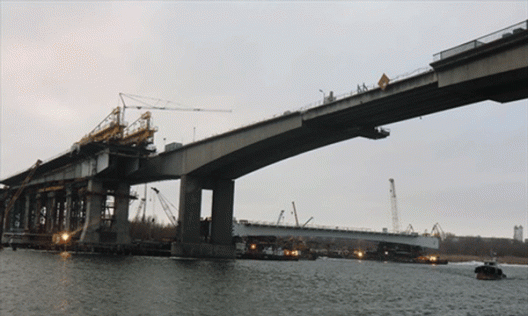 Ворошиловский мост растёт к лету 2015