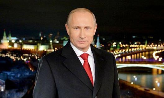 Путин открыл рецепт счастливого года