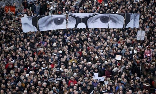 Париж: состоялся марш солидарности