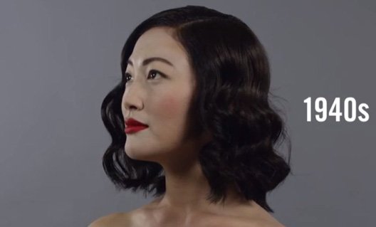 Эволюция женской красоты в Южной и Северной Корее (+видео)