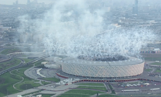 Закрытие Европиады-2015 в Баку (+видео)