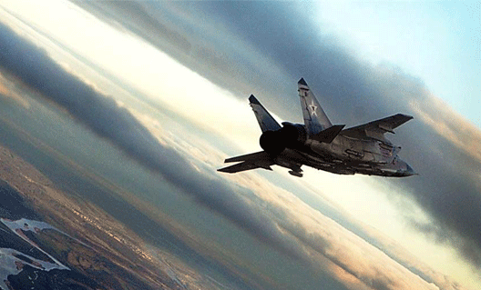 МиГ-31 в небе Сирии?