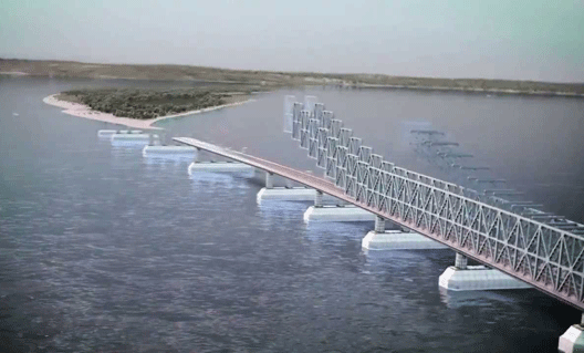 Видеопрезентация моста в Крым (+видео)