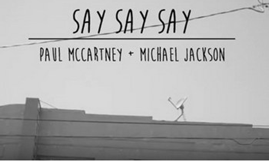 Пол Маккартни обновил Say Say Say (+ видео)