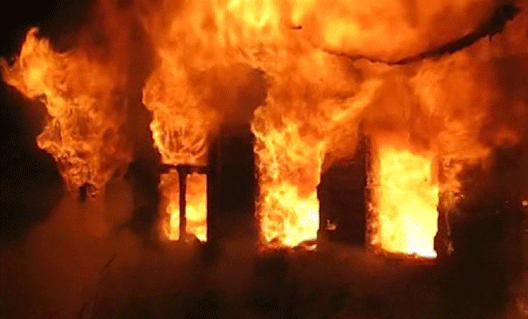 Пожар в Кугее: двое погибших