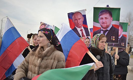 На митинг в поддержку Кадырова вышел один миллион человек