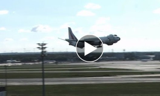 Как самолет сбегал в туалет (+видео)