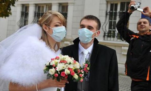 Январь и грипп: на Дону стало меньше свадеб