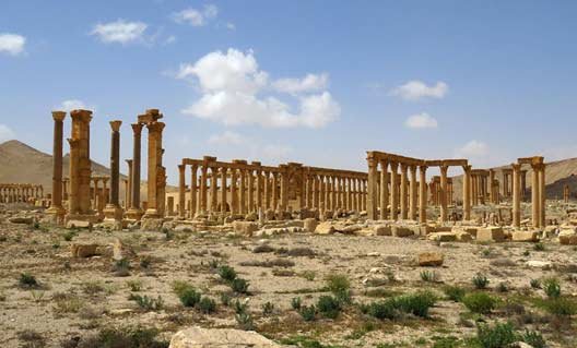 Освобожденная Пальмира: вид с беспилотника (+видео)
