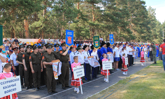 Сегодня в Азове - открытие Всероссийского Слета казачьей молодежи