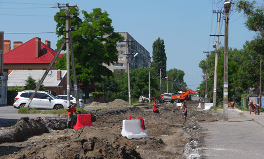 Азов: ремонт и реконструкция дорог идут по графику