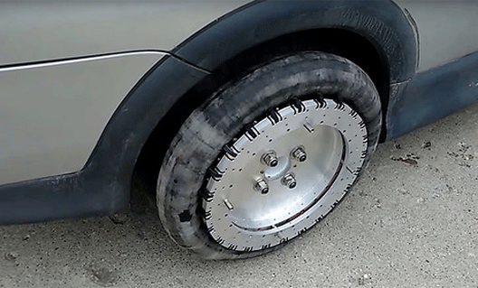 Изобретены всенаправленные колёса (+видео)