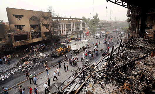 Число жертв теракта в Багдаде возросло