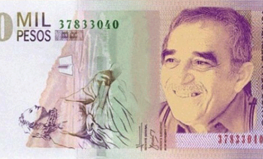 В Колумбии увековечили Габриэля Гарсиа Маркеса на банкнотах