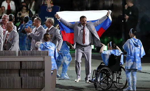 Вокруг российского флага на Паралимпийских играх