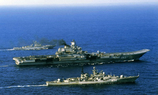 Крейсер "Адмирал Кузнецов": дефицит нательных крестиков