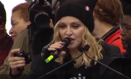 Мадонна продемонстрировала, что умеет ругаться