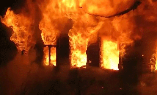 Азовский район: пожар и жертва в хуторе Городище