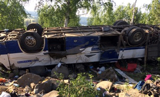 Количество погибших в автокатастрофе в Забайкалье увеличилось до 14 человек