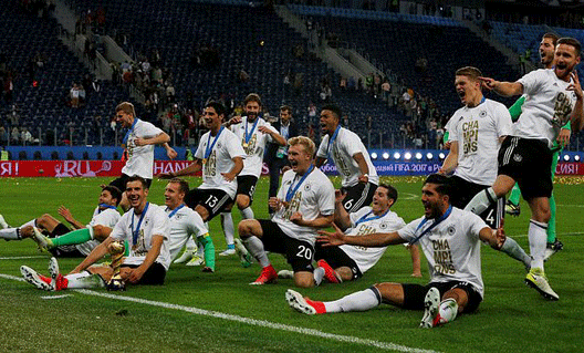 Сборная Германии - победитель Кубка конфедераций