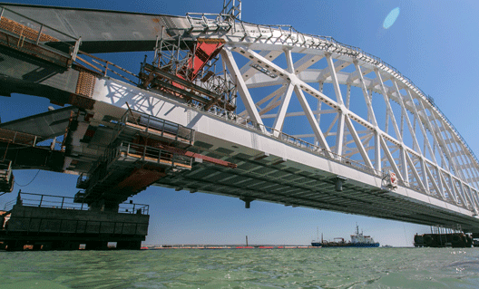 Крымский мост: запрещены полеты ниже 1 км