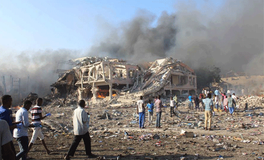 Взрыв в Сомали: погибло по меньшей мере 189 человек