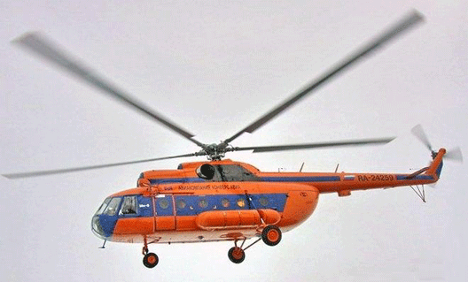 Катастрофа российского вертолета: 8 человек погибли
