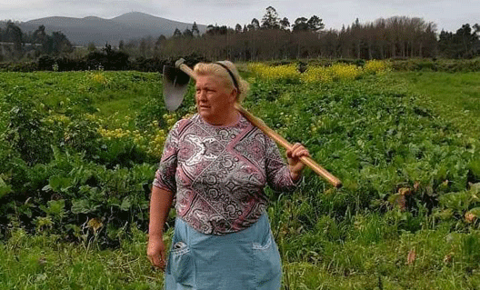 Фото "Трампа" на огороде, вдруг ставшее популярным