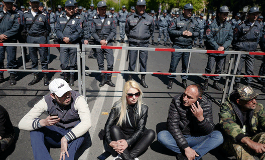 Армения: акции гражданского неповиновения