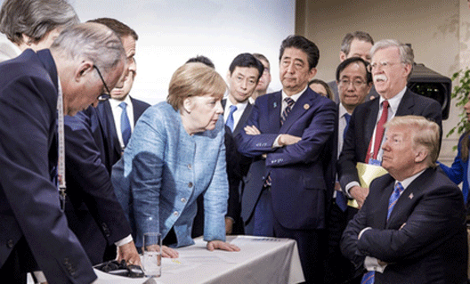 Трамп отказался подписывать итоговое коммюнике G7