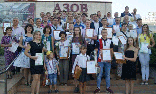 Азов: состоялся торжественный прием спортивного актива города