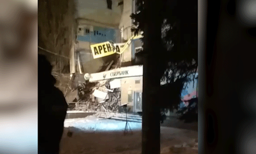 В Новочеркасске рухнула часть здания. Никто не пострадал