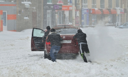 Погода на Дону: снег и метель при -18 градусах