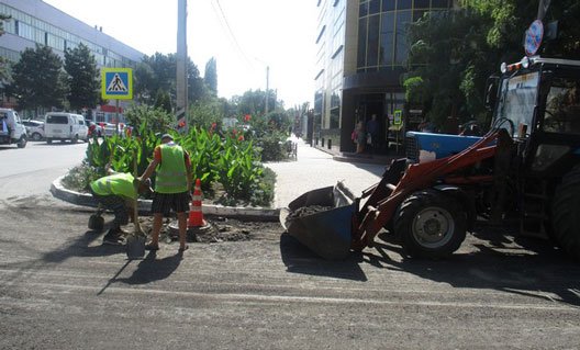 Азов: о ходе дорожных работ