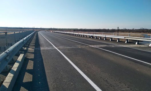 Азовский район: капремонт моста через р. Чумбур почти завершен
