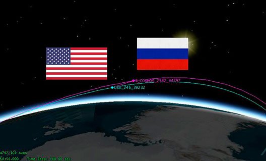 Российский спутник проинспектировал американского шпиона