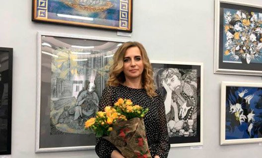 Азов: в "Меценате" открылась выставка работ Александры Волковой