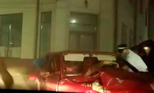 После погони за нарушителем сотрудник ДПС в Азове избил водителя (+видео)