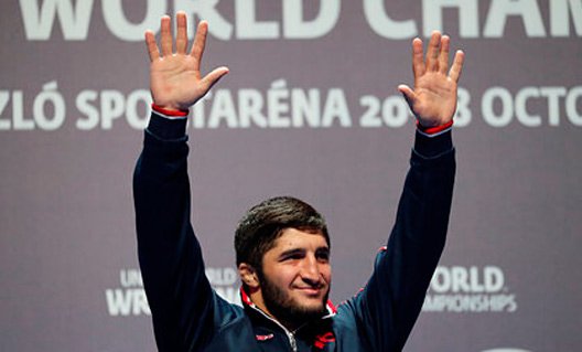 Олимпиада: российский борец вольного стиля Абдулрашид Садулаев завоевал золотую медаль