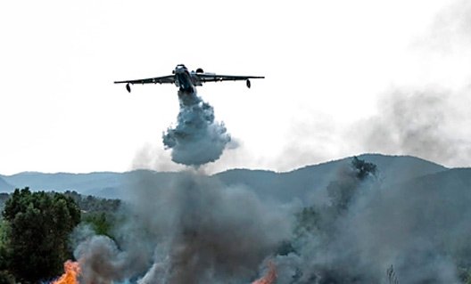 В Турции при тушении пожара разбился наш самолет Бе-200