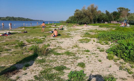 Азов: городской пляж. Реакция из соцсетей