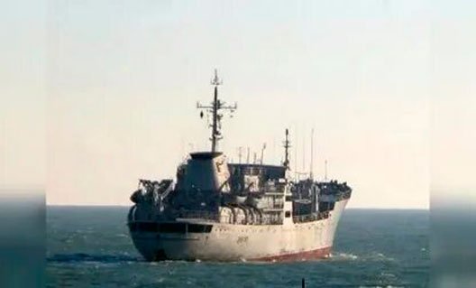 ФСБ: двигавшийся к российской границе корабль «Донбасс» ВМС Украины лег на обратный курс