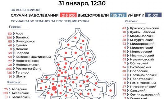 Азов и Азовский район: СТО ДВАДЦАТЬ ПЯТЬ зараженных коронавирусом за сутки!