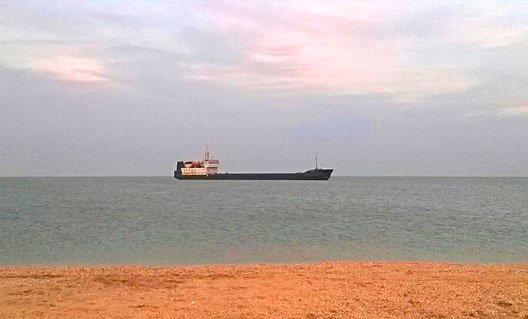 В Азовском море временно приостановлено судоходство