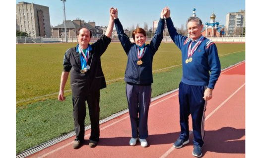 Азов: наши ветераны спорта стали чемпионами России